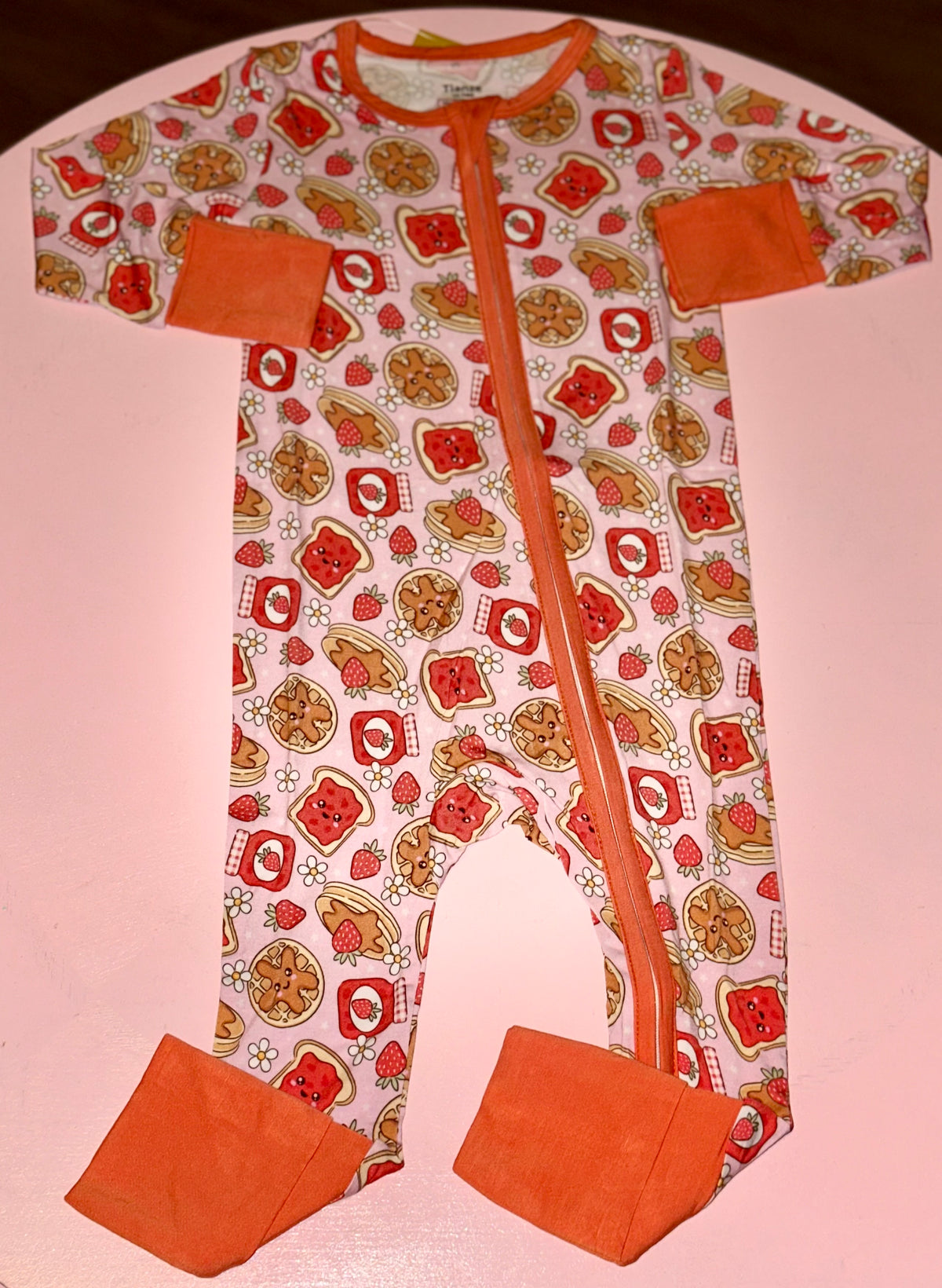 Waffles & Jam Bamboo Zippy