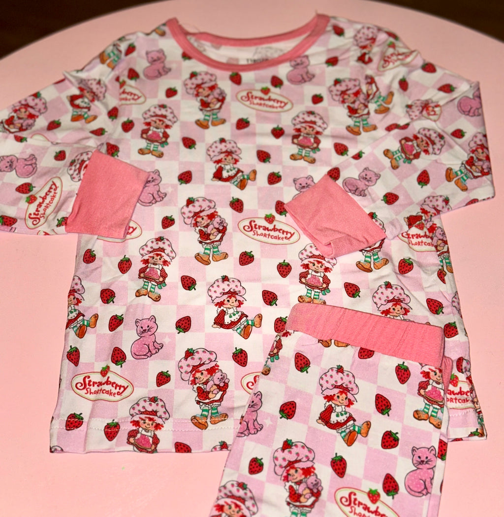 Strawberry Shortcake 2Pc Bamboo Set