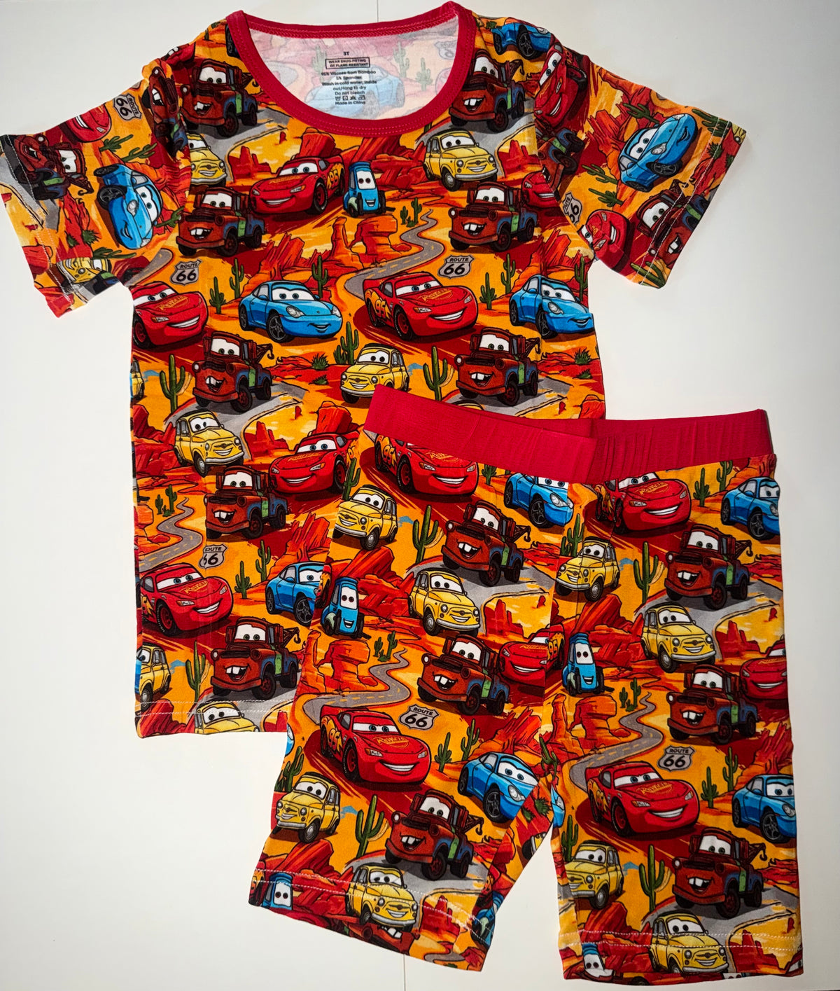 Radiator Springs Rally 2Pc Short Set