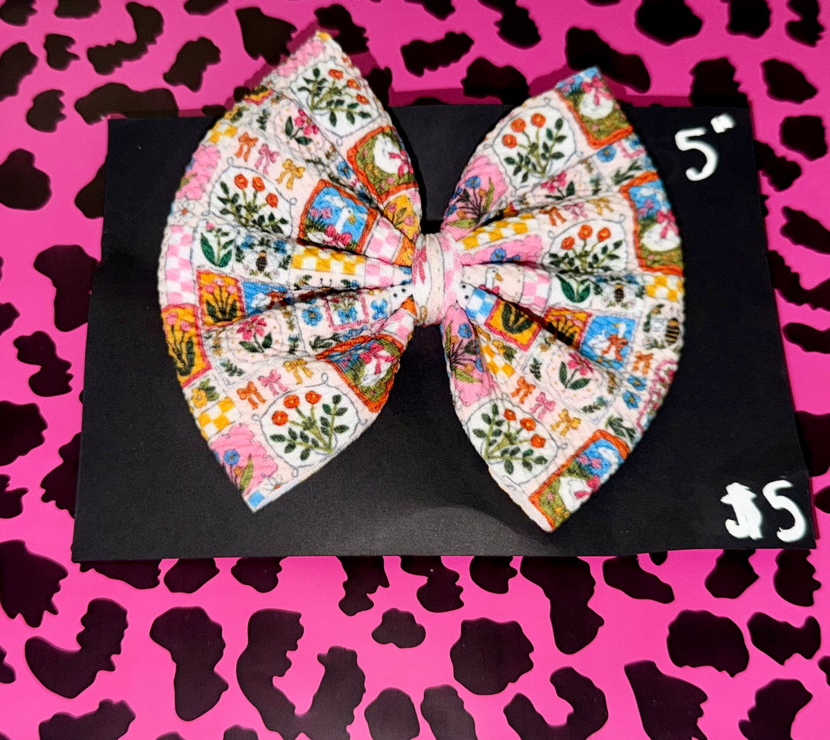🌷 Garden Party Bow