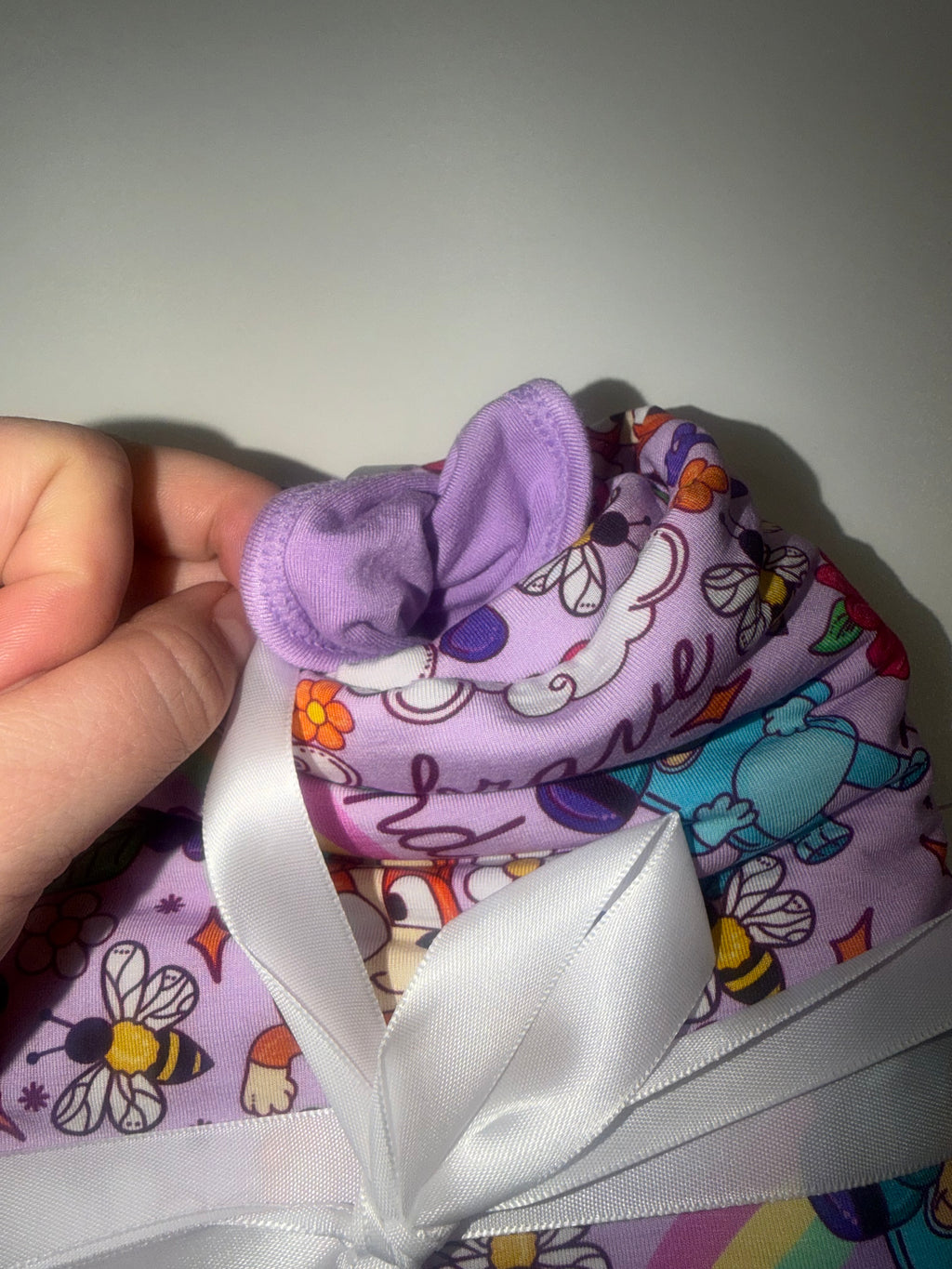 Brave Little Blue Pup Bamboo Blanket
