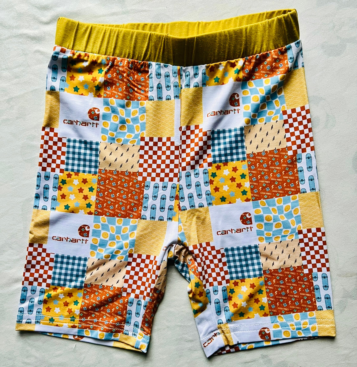 Yellow Patchwork Carhartt 2Pc Set
