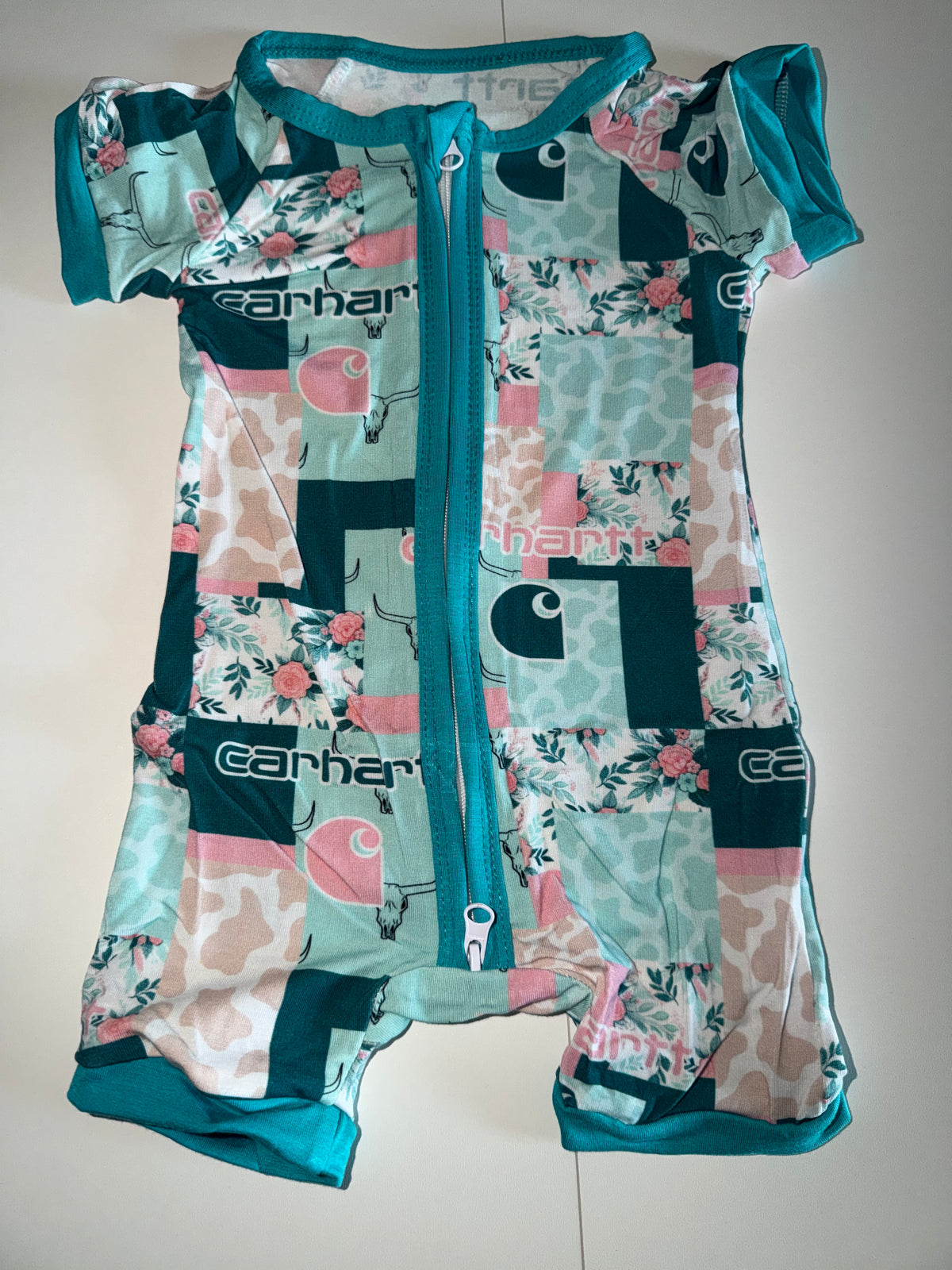 Teal Timber Shorties