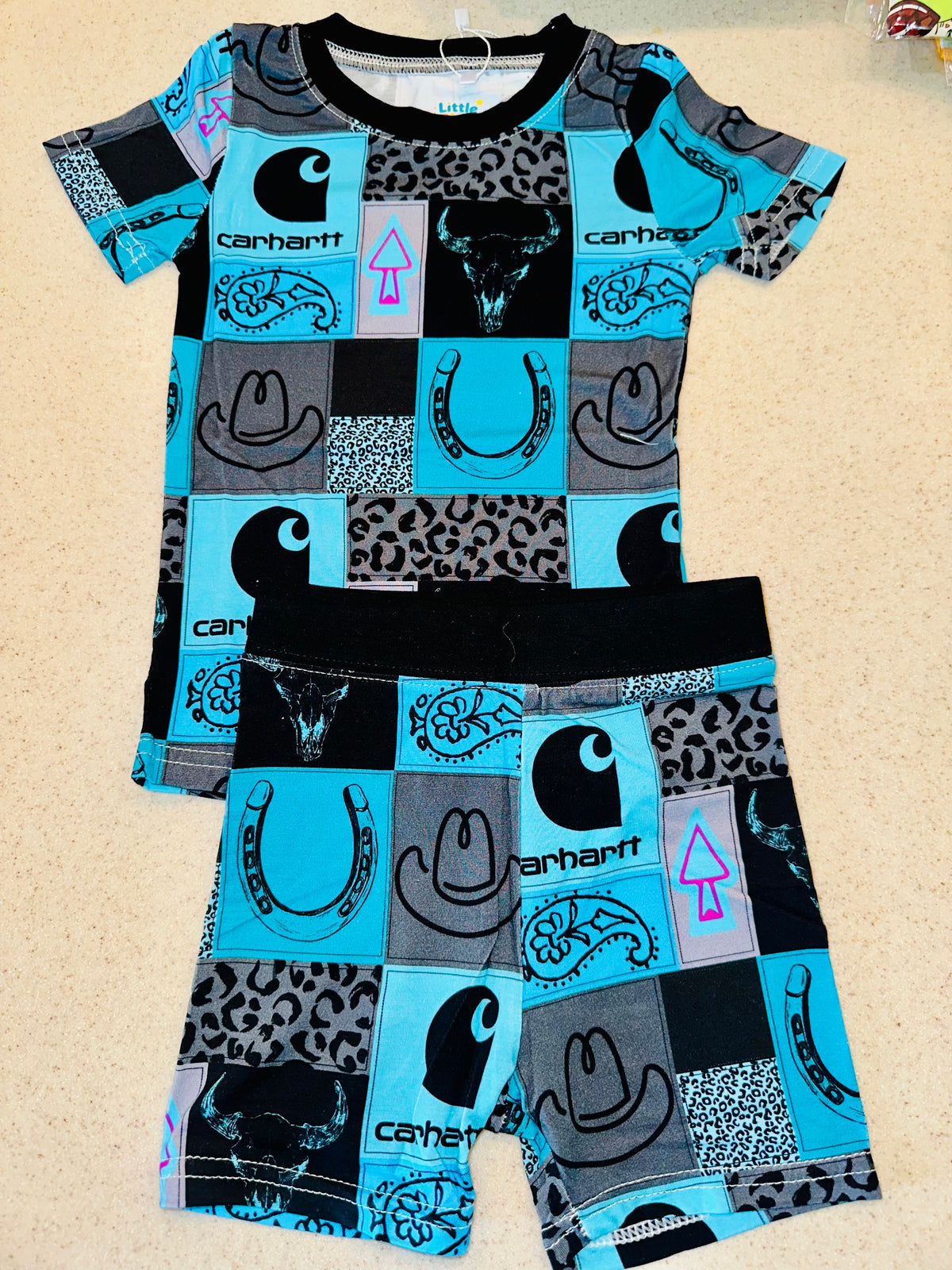 2PC Set Turquoise Trails 🤠🩵