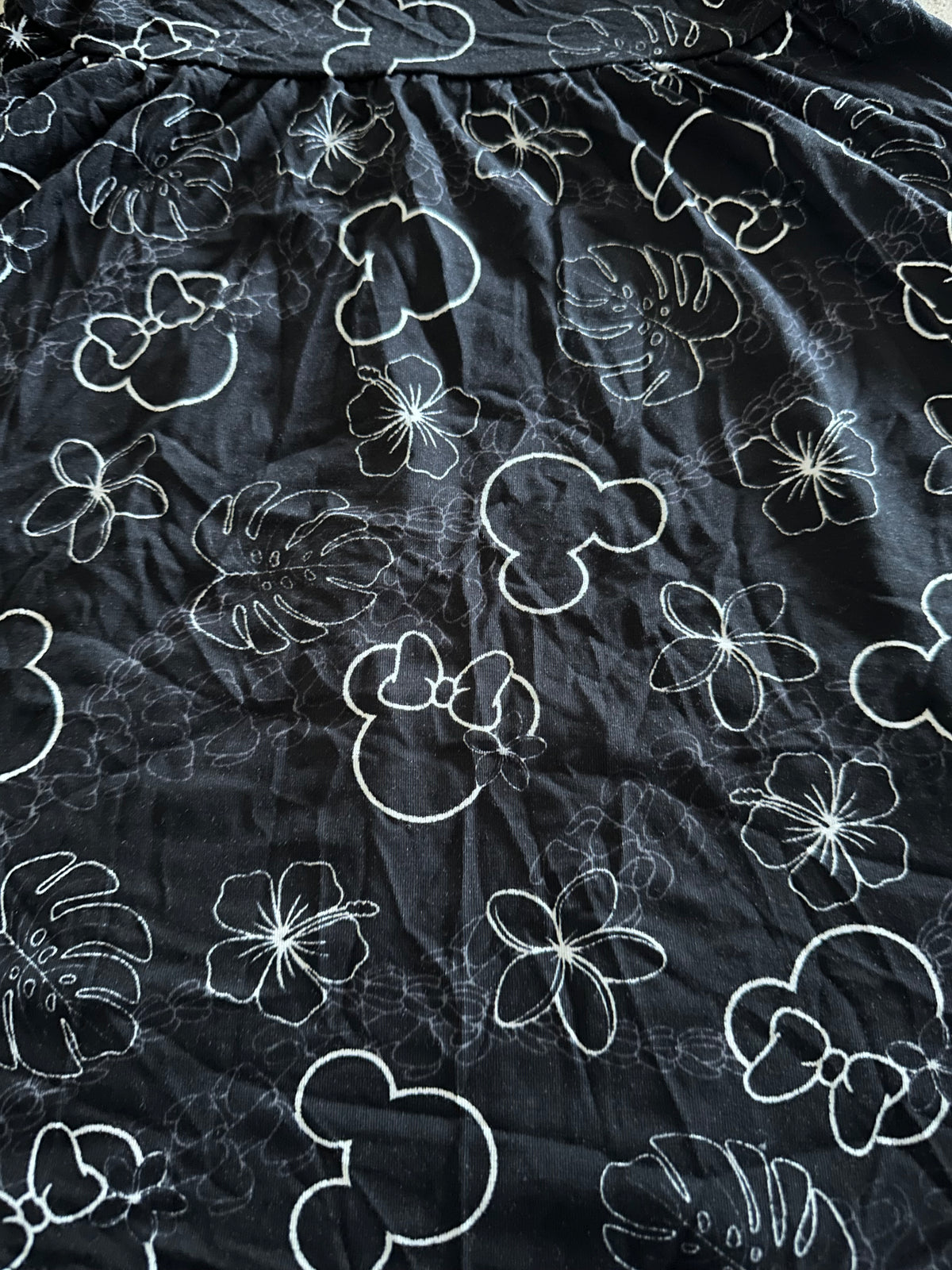Midnight Minnie Blooms Twirl Dress