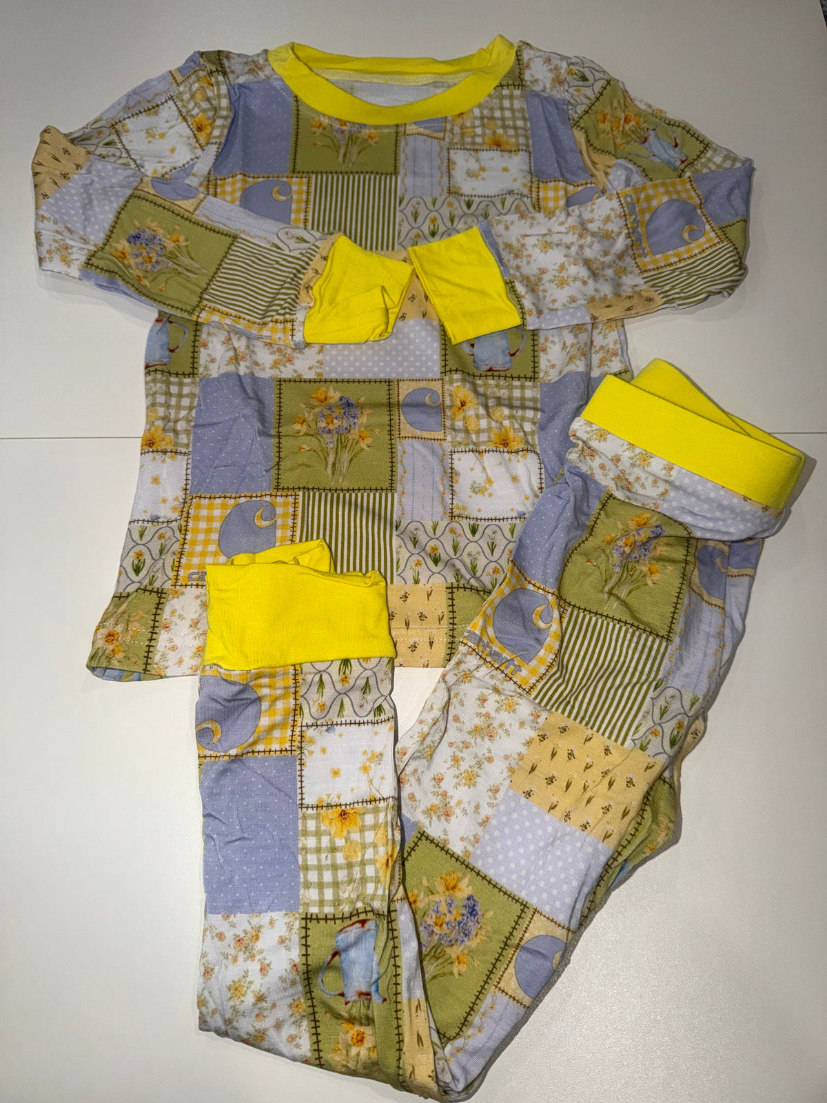 Sunshine Patchwork 2Pc Set🌼☀️