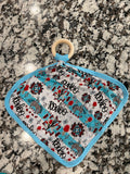 Light Blue Rodeo Lovey
