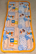 Splish Splash Street Burp Cloth