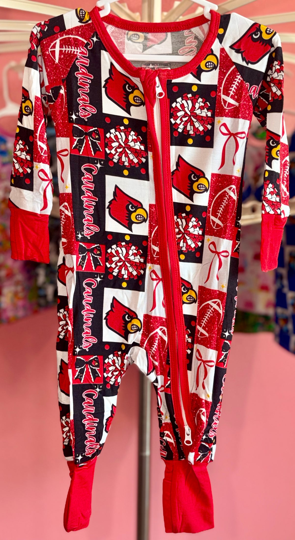 Cardinal Game Day Zippy