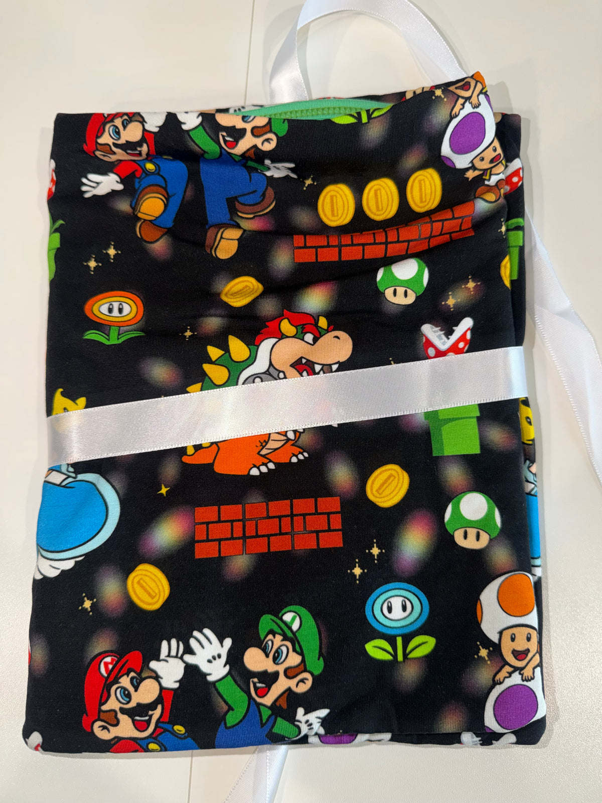 Power-Up Adventure Bamboo Blanket 💚🎮