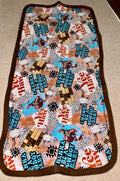 Yee Haw Cowboy (brown) Burp Cloth