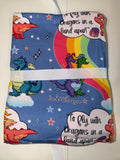 Rainbow Dragon Dreams Bamboo Blanket