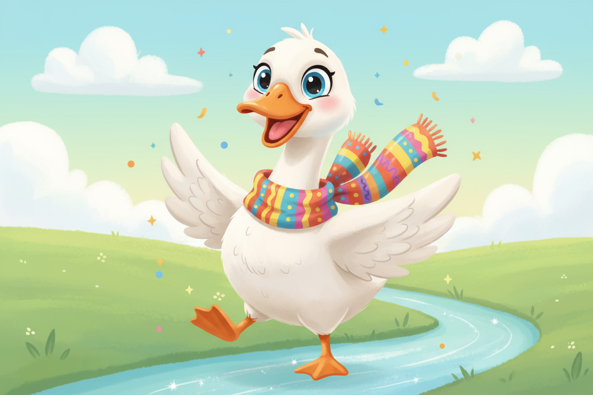 Kid friendly goose